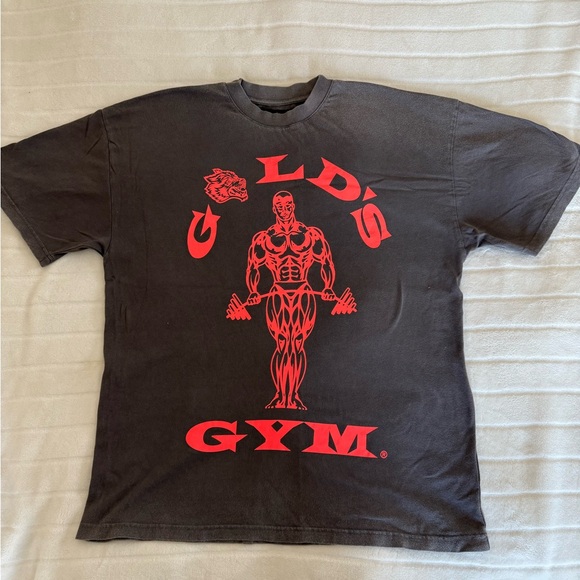 Darc Sport “GOLDS GYM” Wolves Oversized Tee - Picture 2 of 7